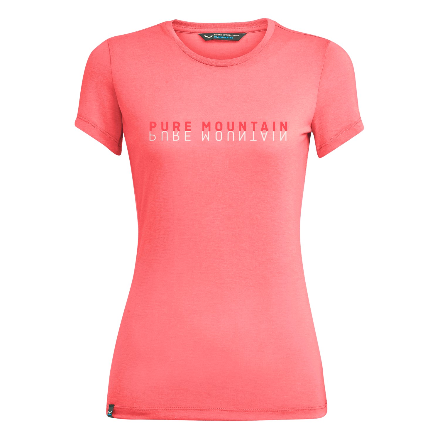 Salewa Women's Pure Mountain Dri-Release® T-Shirts Pink UCJ-935602